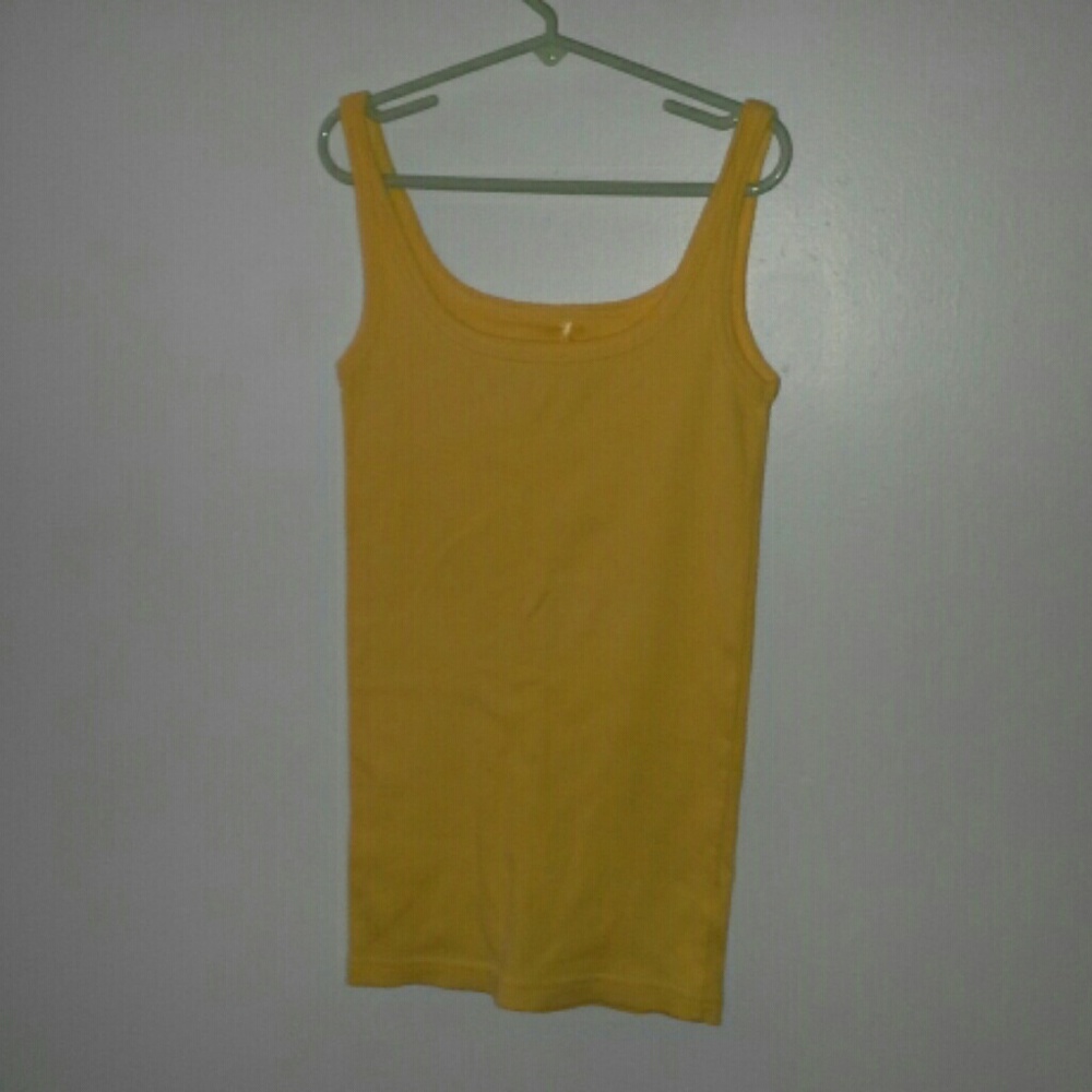 Arizona Jean Yellow Tank Top NWOT